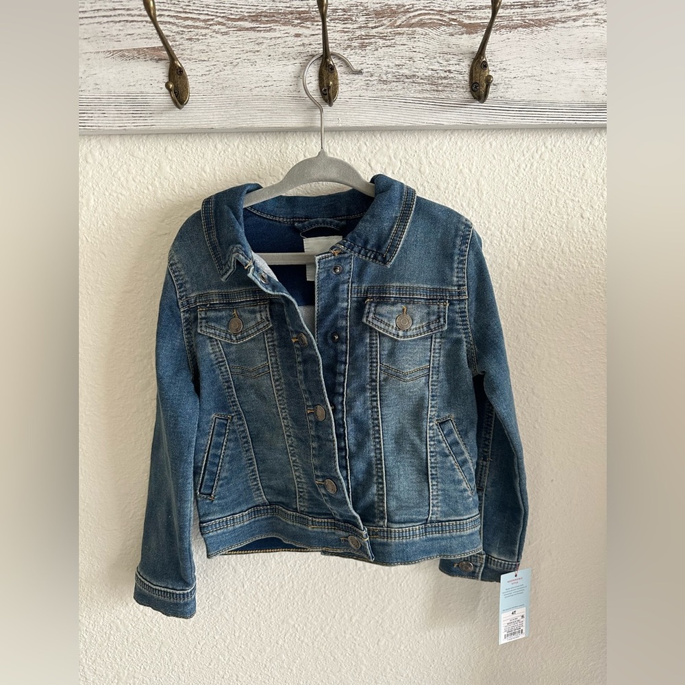 Size 4T Cat & Jack Denim Jacket NWT